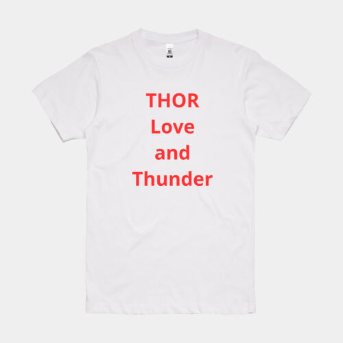 Customised Thor Love and Thunder T-Shirts Customised Thor Love and Thunder T-Shirts Thumbnail