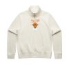 Women Stencil Half Zip Hood Thumbnail