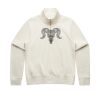 Women Stencil Half Zip Hood Thumbnail