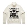 Women Stencil Half Zip Hood Thumbnail