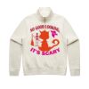 Women Stencil Half Zip Hood Thumbnail