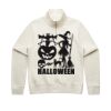 Women Stencil Half Zip Hood Thumbnail