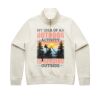 Women Stencil Half Zip Hood Thumbnail