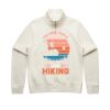 Women Stencil Half Zip Hood Thumbnail