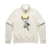 Women Stencil Half Zip Hood Thumbnail