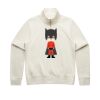 Women Stencil Half Zip Hood Thumbnail