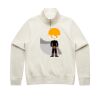 Women Stencil Half Zip Hood Thumbnail
