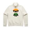 Women Stencil Half Zip Hood Thumbnail