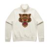 Women Stencil Half Zip Hood Thumbnail