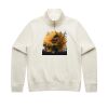 Women Stencil Half Zip Hood Thumbnail