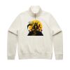 Women Stencil Half Zip Hood Thumbnail