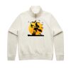 Women Stencil Half Zip Hood Thumbnail