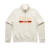 Women Stencil Half Zip Hood Thumbnail